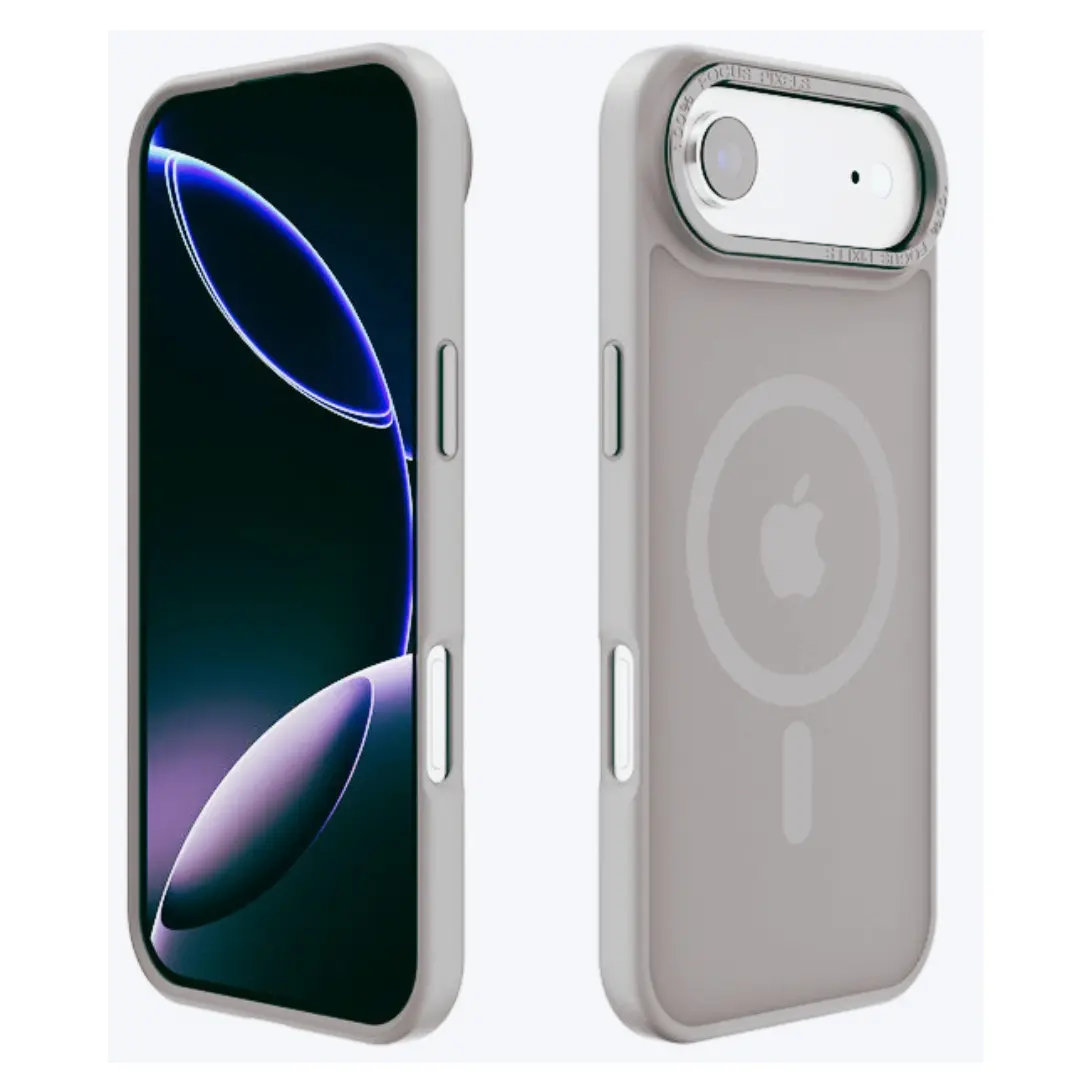 iPhone 17 Air MagSafe Cam Smoke Twotone Eco Case Gray
